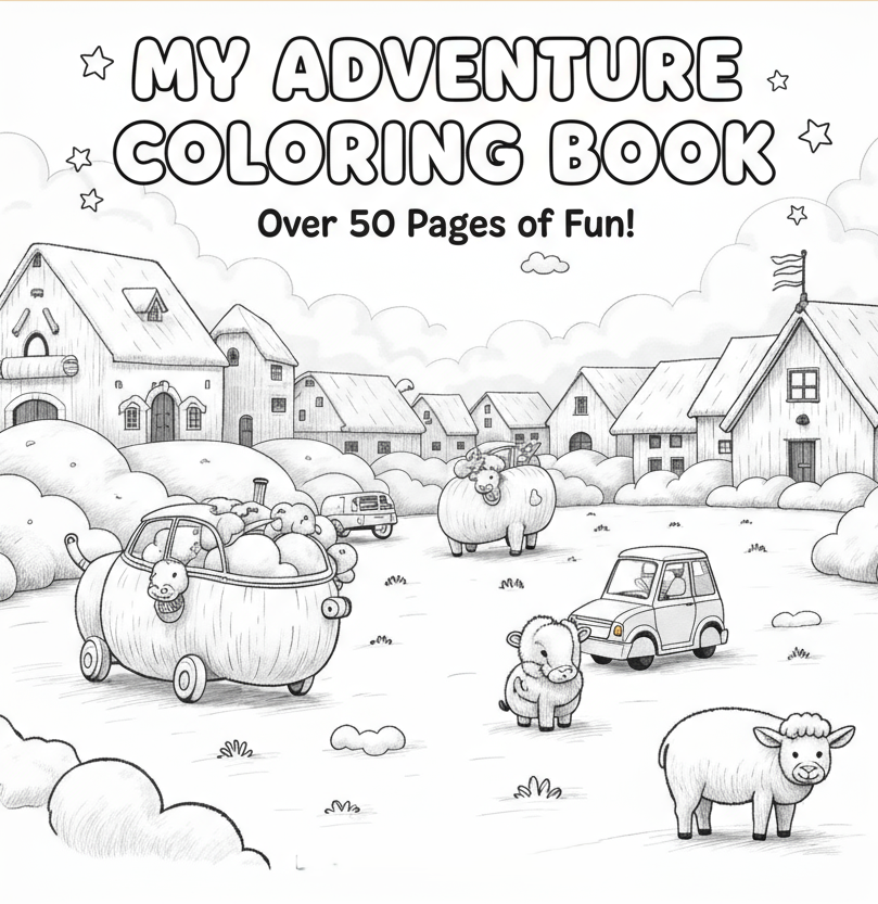 My Adventure Coloring Book